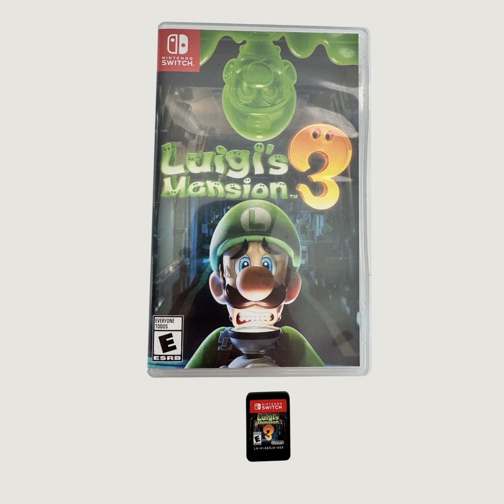 Luigi's Mansion 3 (Switch, 2019) Used; Excellent Condition And Tested